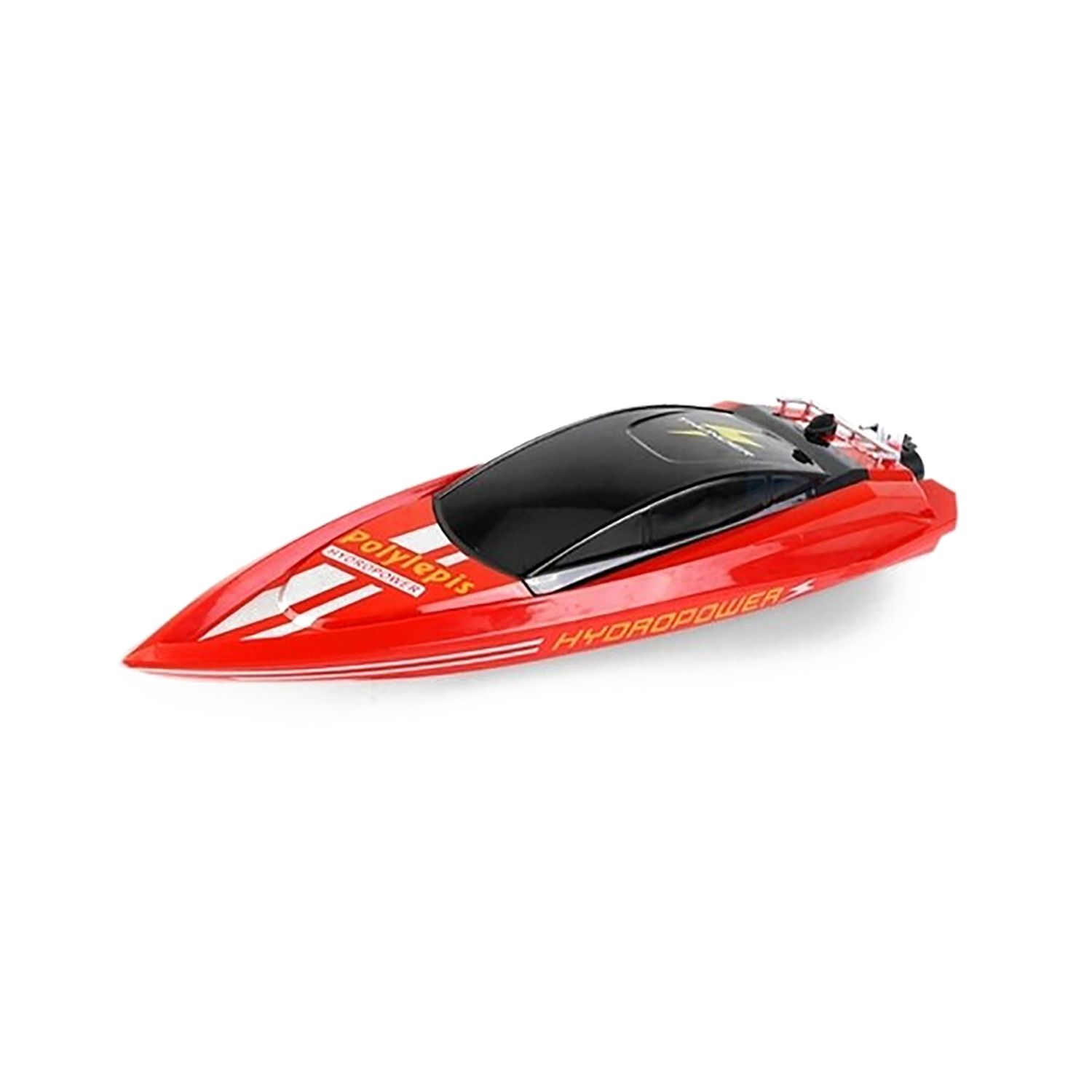 Радиоуправляемый катер с водяной помпой Red HydroJet (25 км/ч, 42 см) - HC807-RED