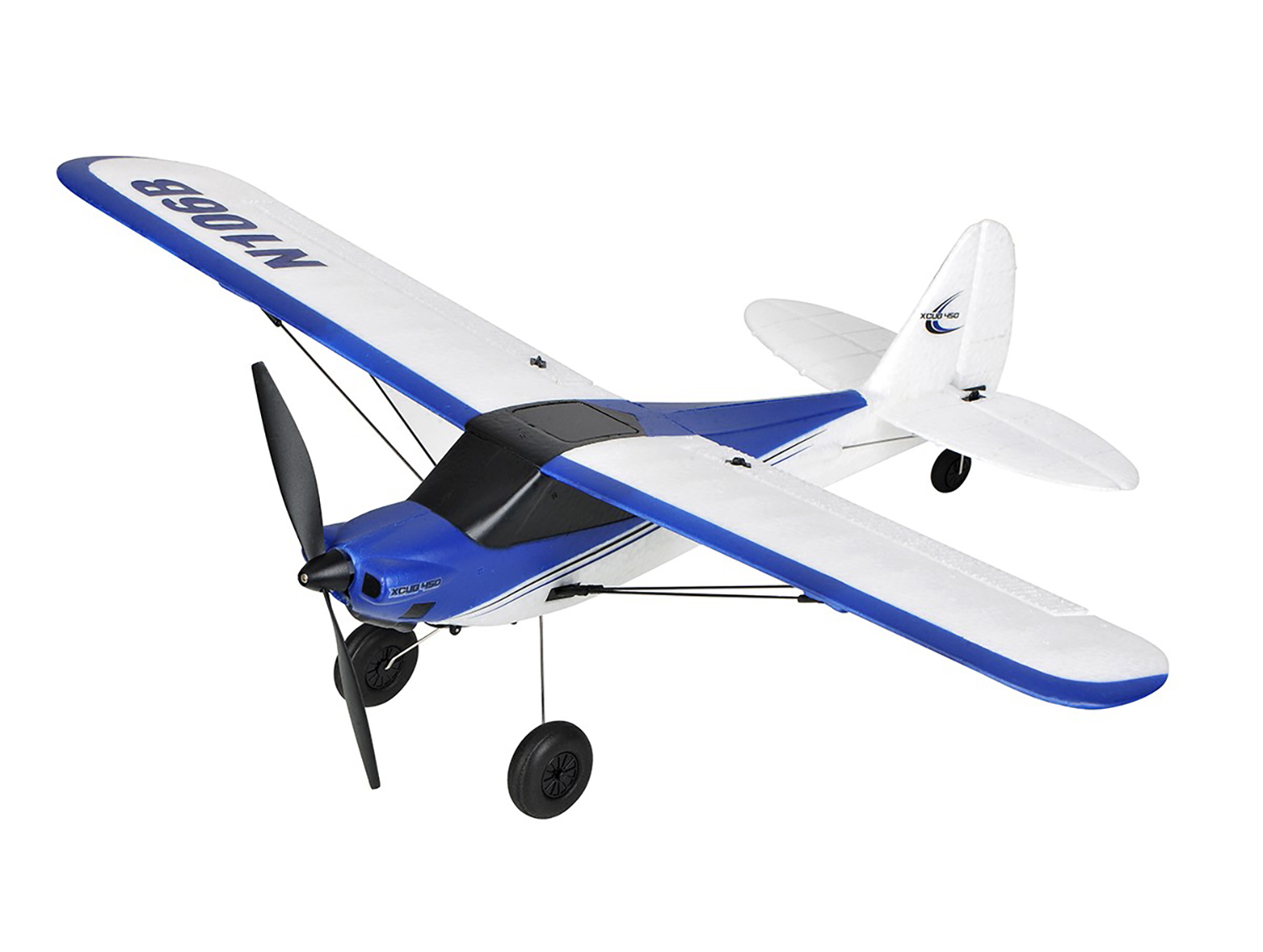 Радиоуправляемый самолет Top RC 450mm Mini Xcub with Gyro RTF - TOP106B02