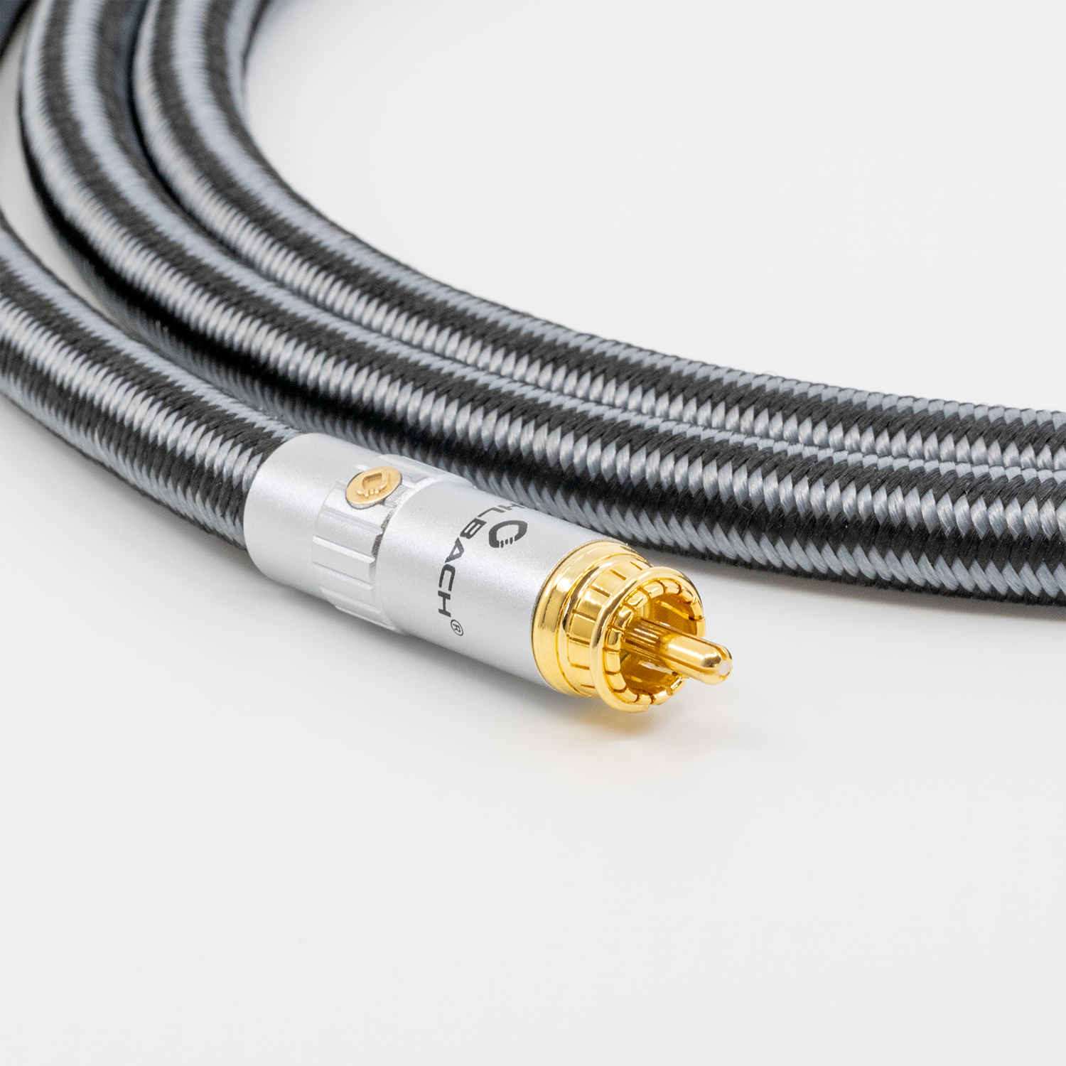 Oehlbach STATE OF THE ART XXL Cable RCA 1x6,6m gold Сабвуферный кабель D1C13306