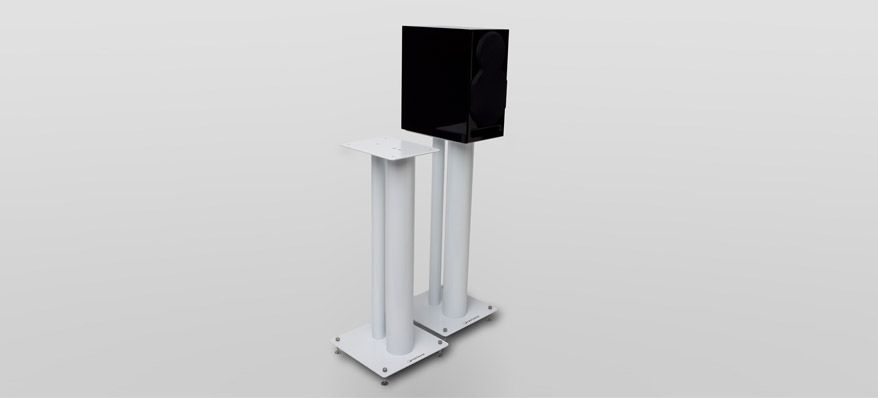 NorStone Stylum 2 white satin подставки под акустические системы, белые, высота 60см (NORSTY2BWTS)