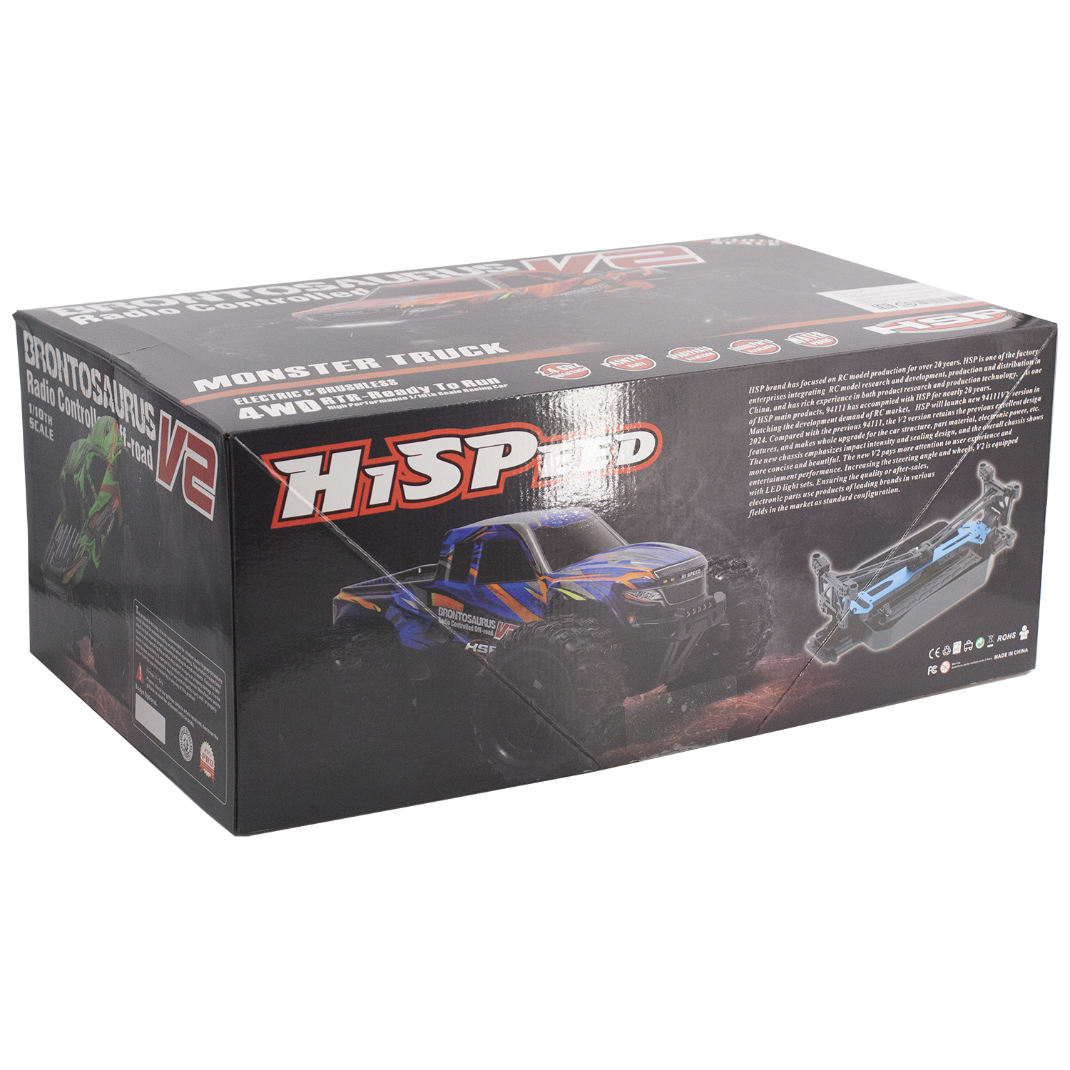 Радиоуправляемый джип HSP Monster Truck 1:10 - 94111V2-88088