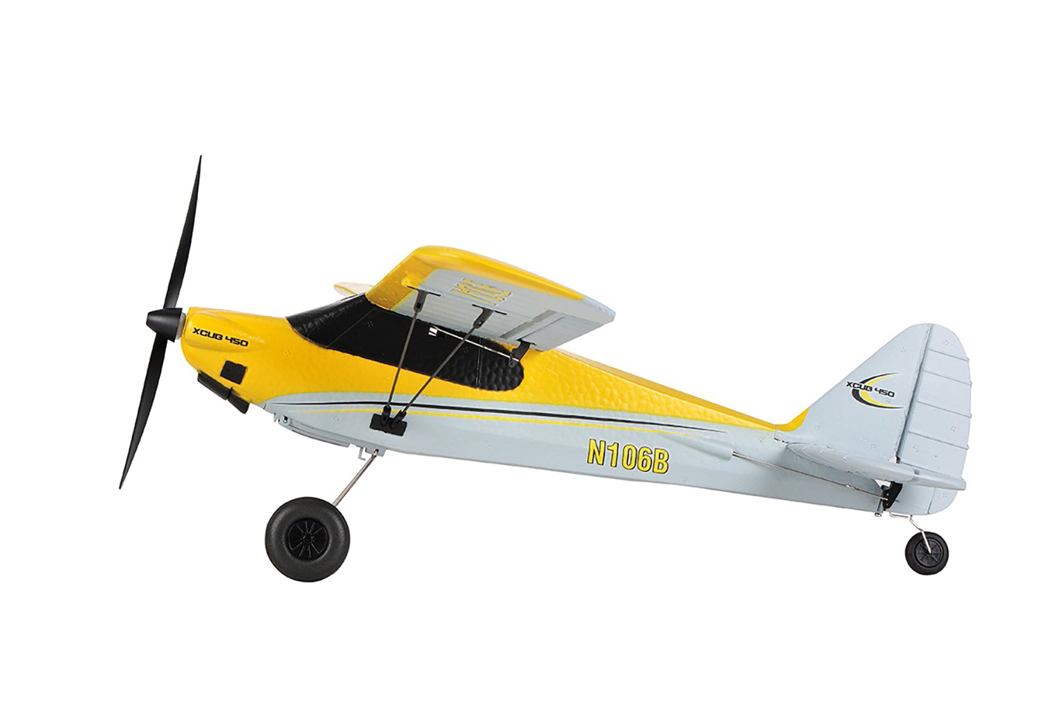 Радиоуправляемый самолет Top RC 450mm Mini Xcub with Gyro RTF - TOP106B01