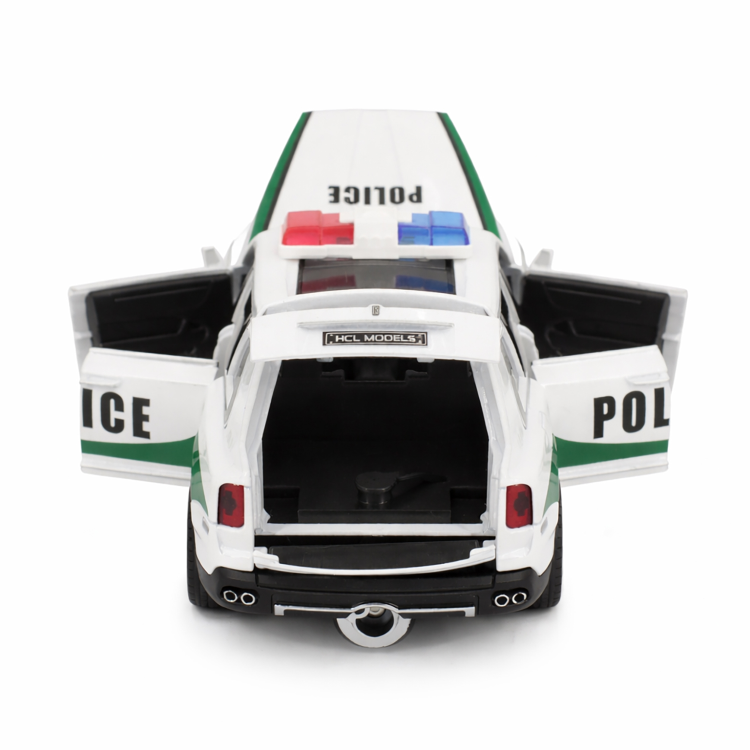 Радиоуправляемая металлическая полицейская машина Rolls-Royce Cullinan 1:22 - HCL-3606-WHITE