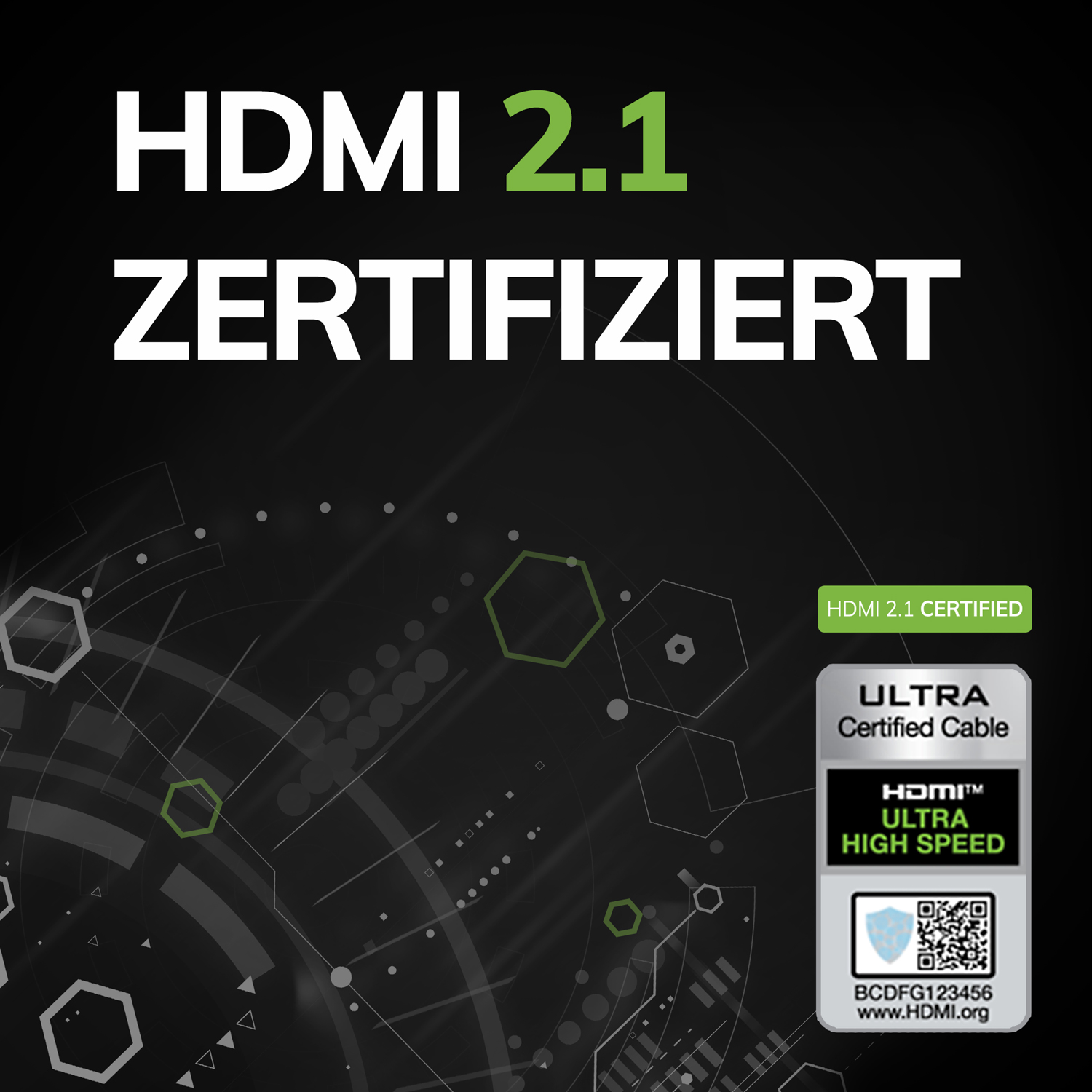 OehlbachPERFORMANCE Black Magic MKII UHS HDMI cable 3,0m white HDMI кабель D1C92494