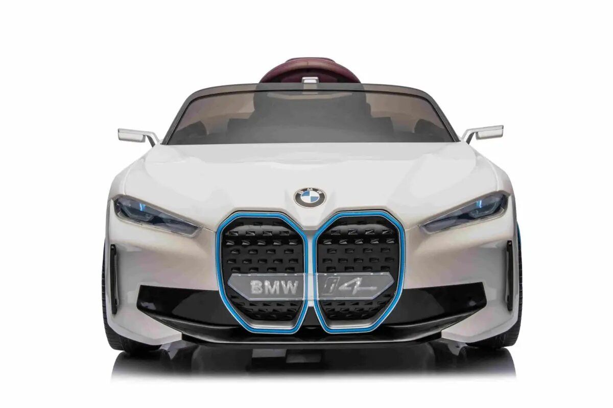 Детский электромобиль BMW I4 (полный привод, 12V) - JE1009-WHITE