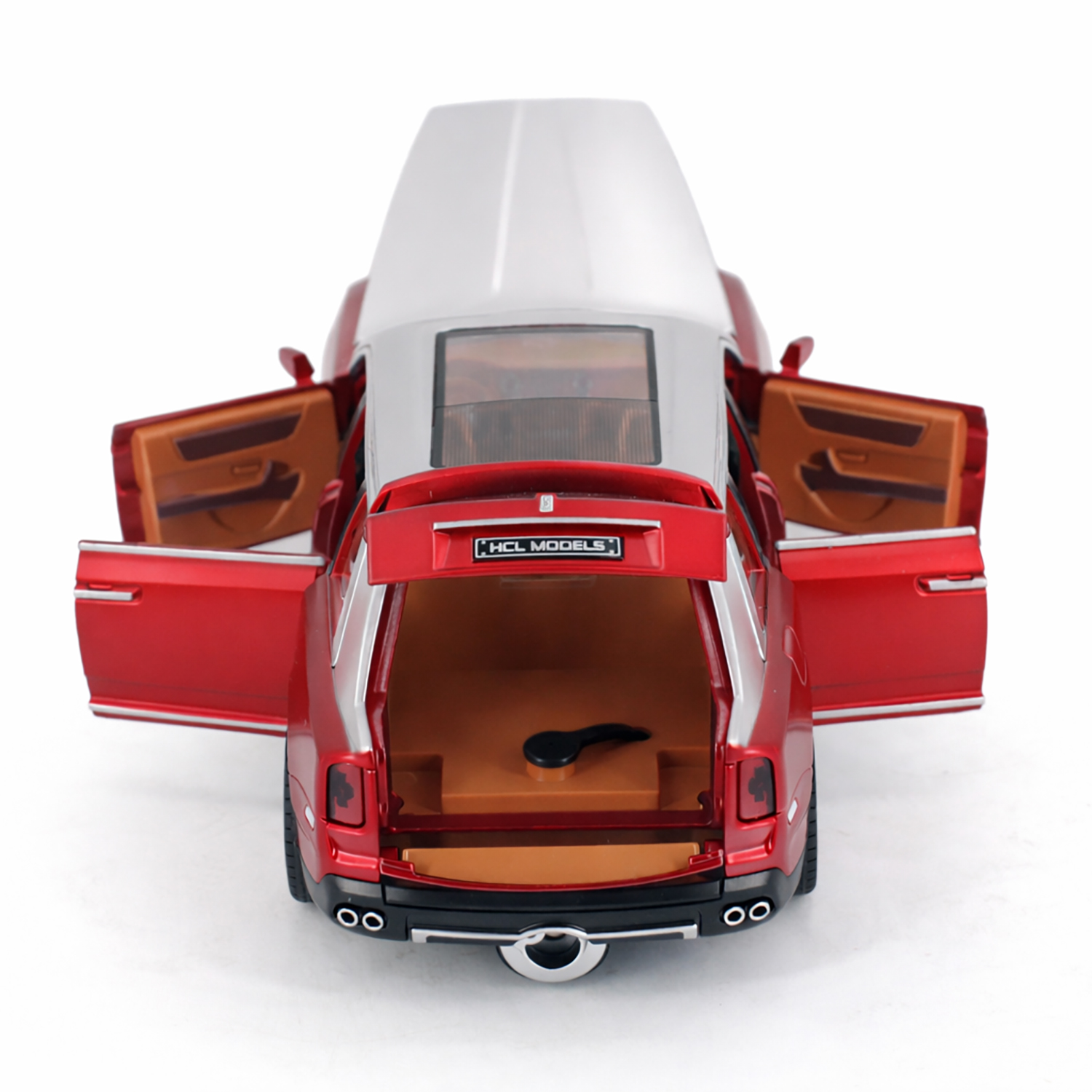 Радиоуправляемая металлическая машина Rolls-Royce Cullinan 1:22 - HCL-3806-RED
