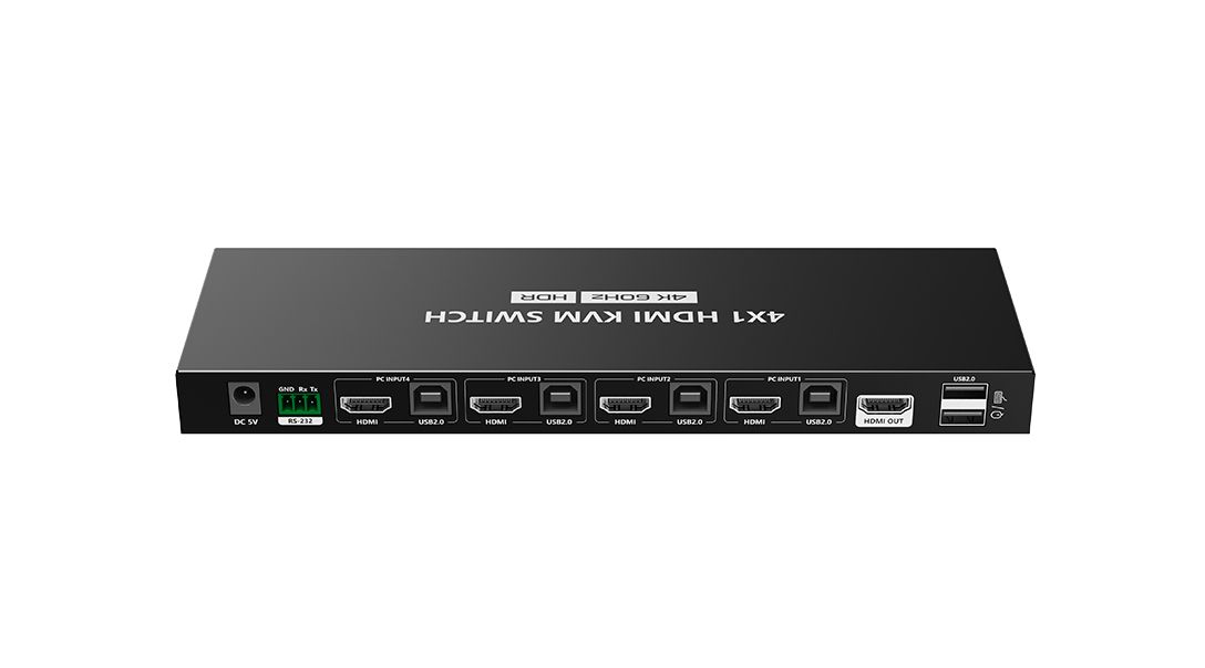 Lenkeng переключатель HDMI KVM 4 в 1 4K LKV441