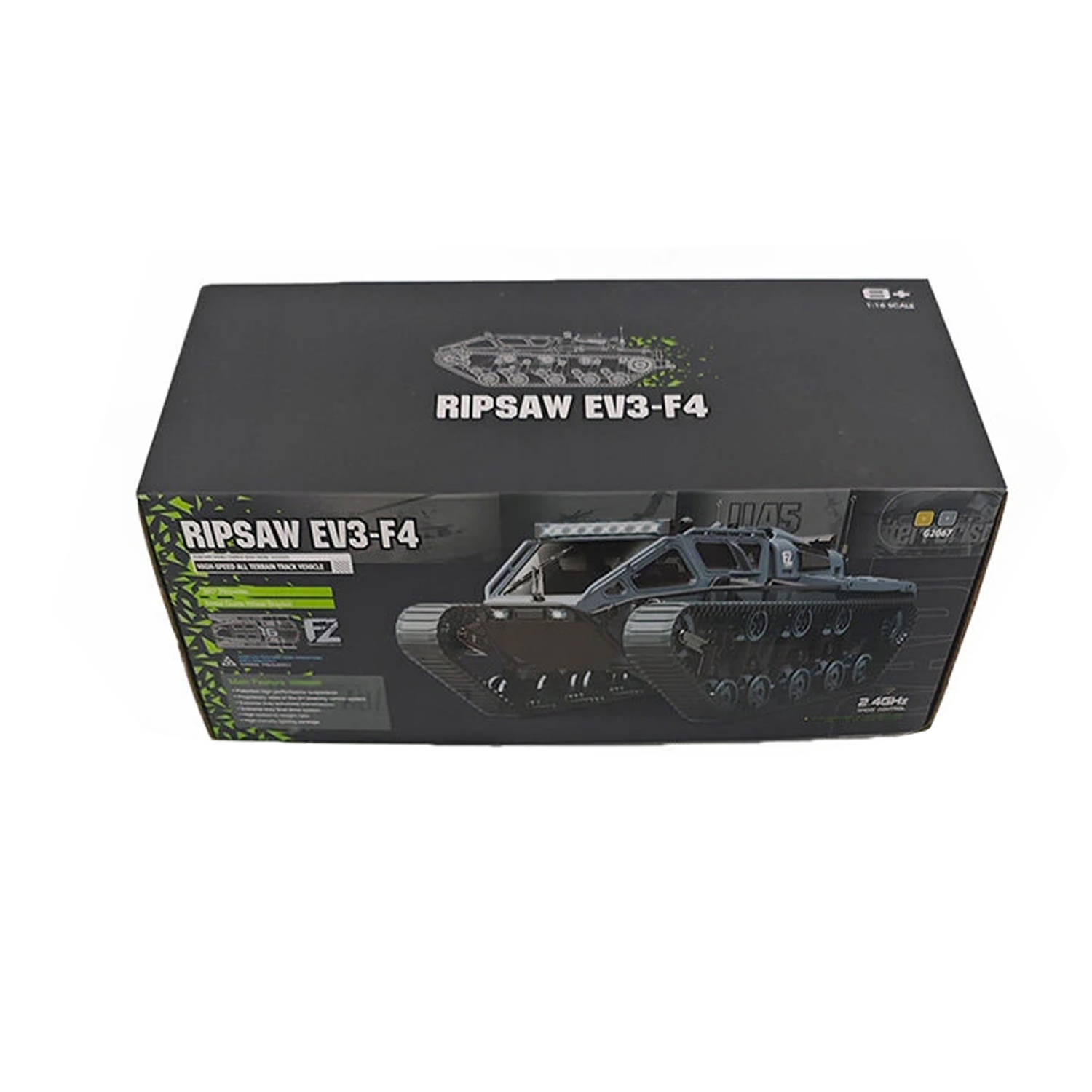 Радиоуправляемый гусеничный вездеход RIPSAW EV3-F4 1:16 - G2067-GREY