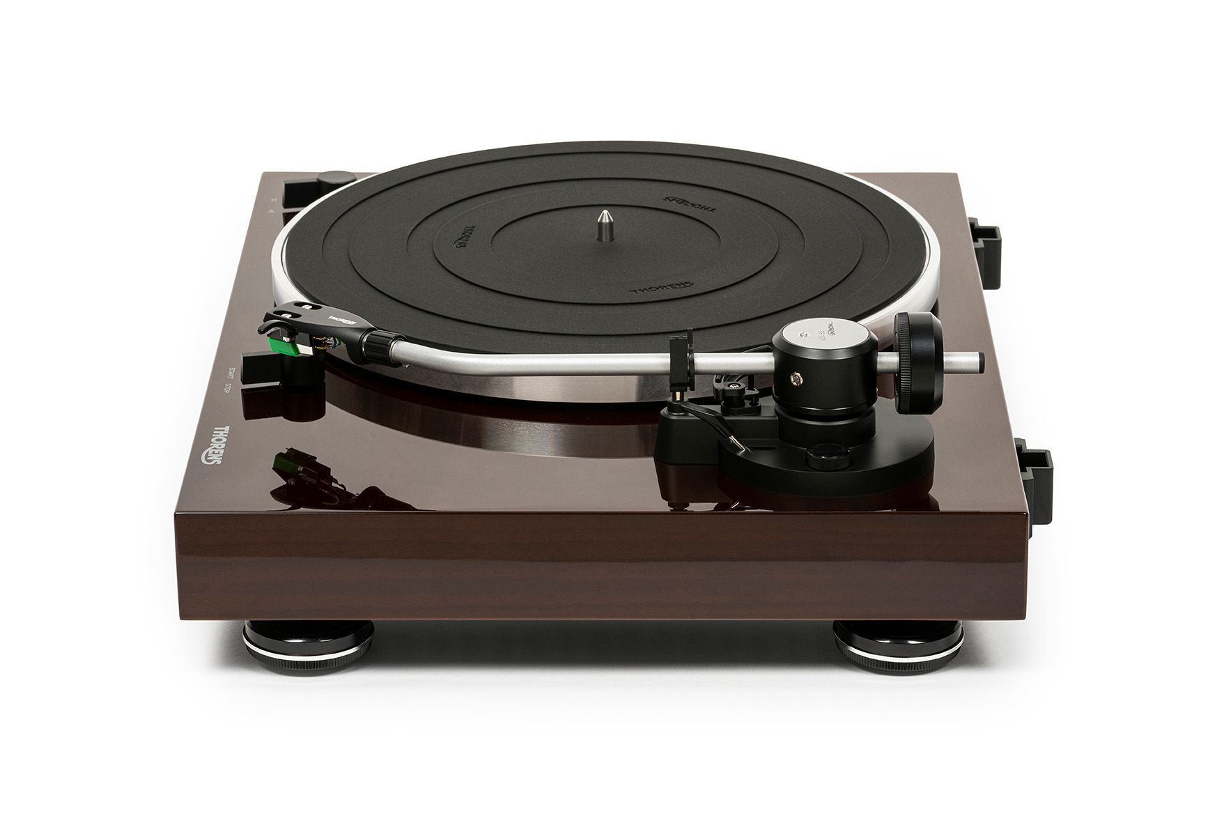 Thorens TD-204 TP120 AT95E walnut виниловый проигрыватель