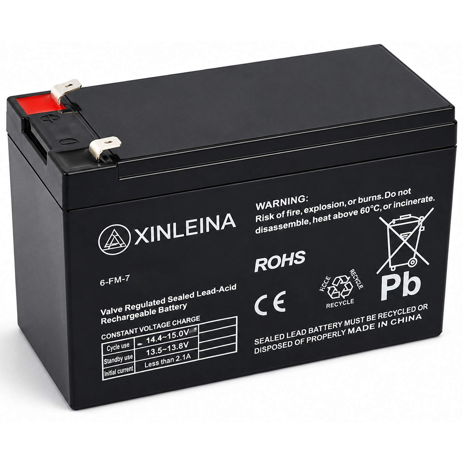 Аккумулятор XINLEINA 12V7-9Ah/20Hr - 6FM7