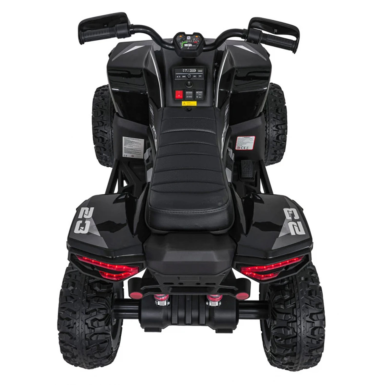 Детский электромобиль квадроцикл Outlander (черный, 24V, 4WD, пульт, EVA) - XMX652-24V-4WD-BLACK