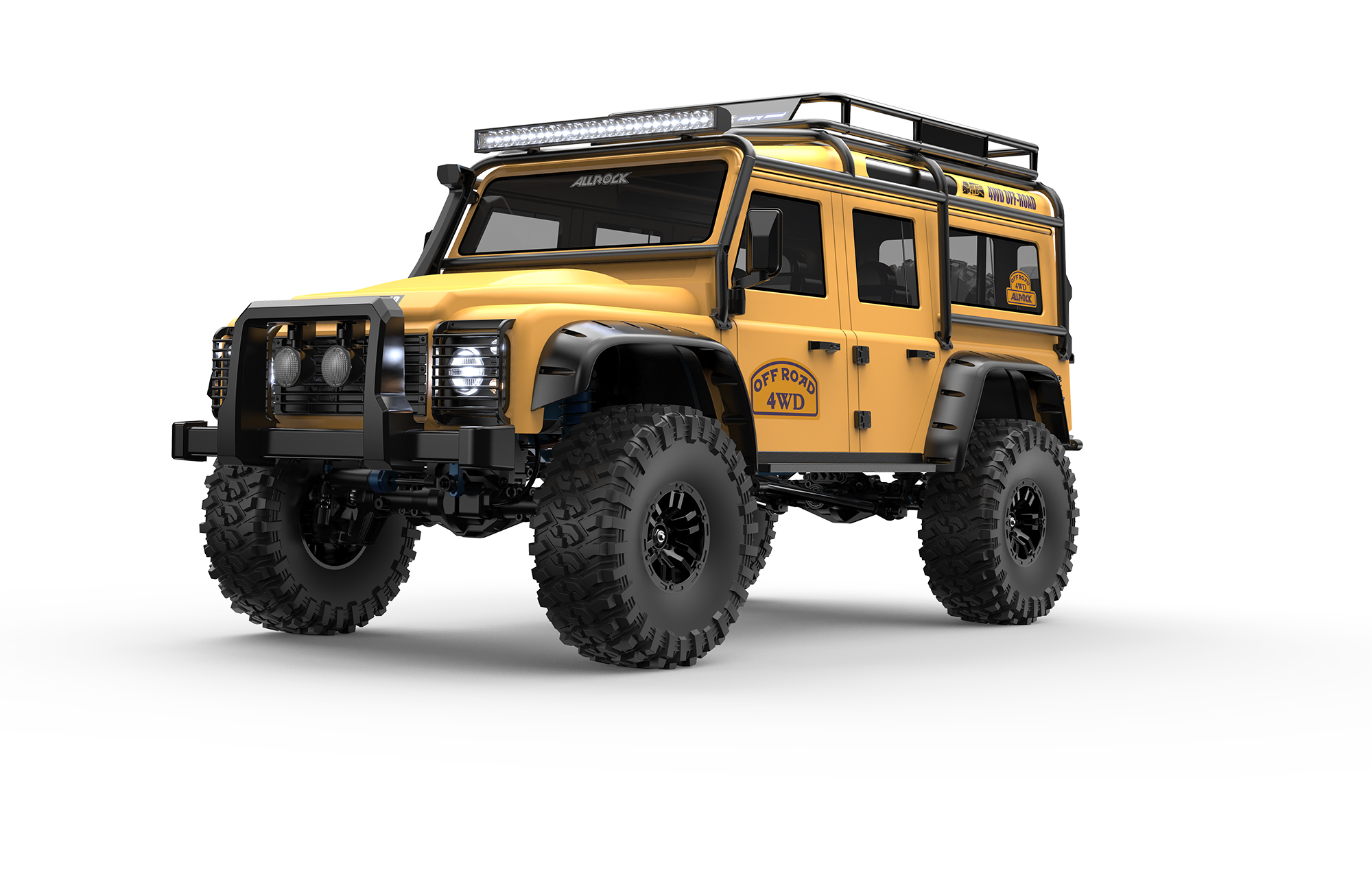 Радиоуправляемый краулер MJX Hyper Go 1/8 Трофи модель - MJX-H8H-YELLOW