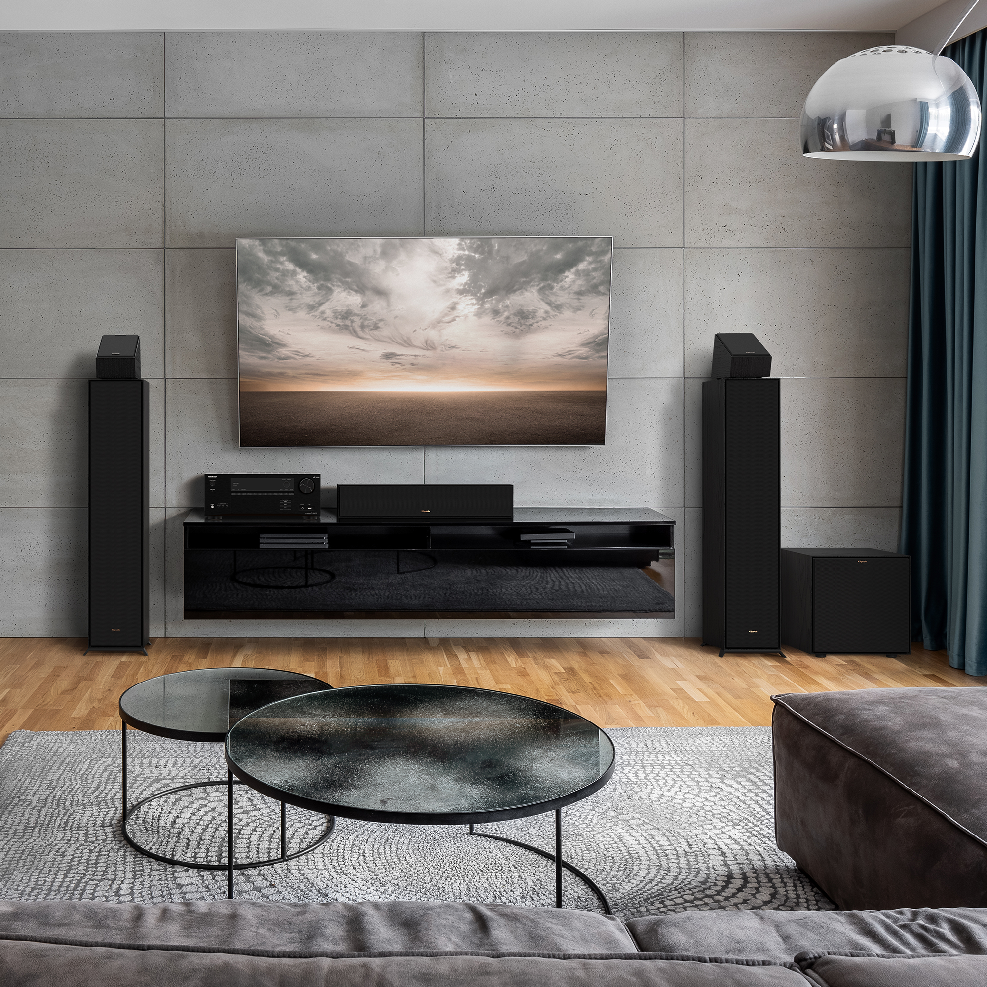 Klipsch R-600F Black Напольная акустика