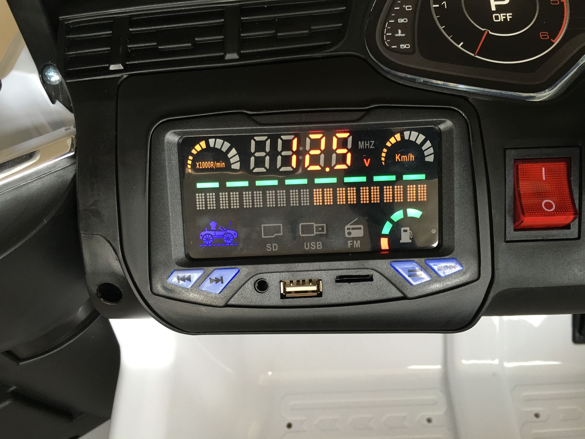 Детский электромобиль Audi Q7 LUXURY 2.4G - Blue - HL159-LUX-BL