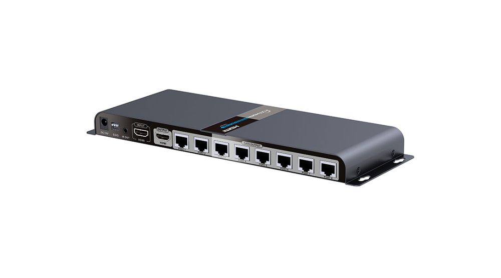 Lenkeng LKV718PRO HDbitT 40m HDMI spliter-разветвитель 1x8 с передачей сигала по витой паре