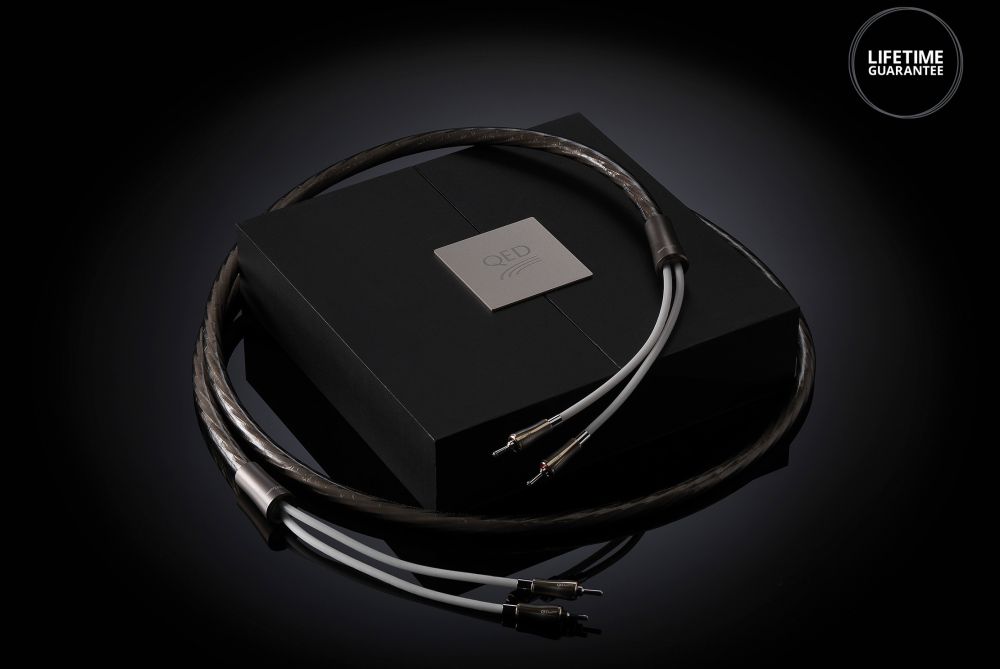 QED Supremus Speaker Cable 3.0m Terminated Pair (Banana), кабель акустический 3.0м (QE0004)