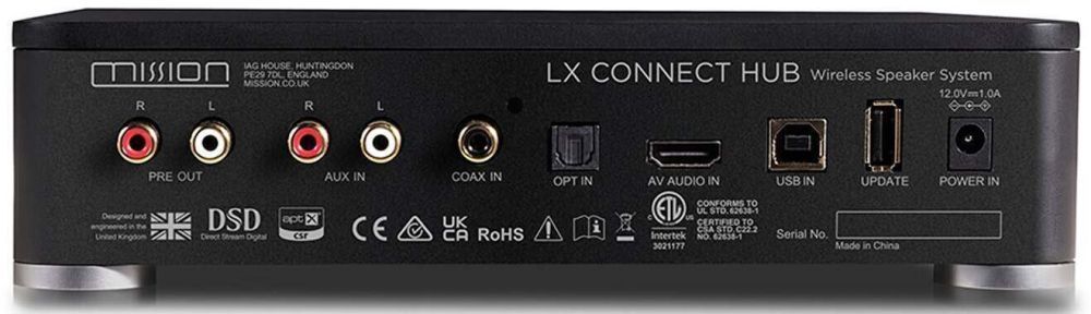 Mission LX Connect Lux Walnut Беспроводная АС