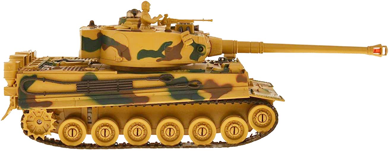 Радиоуправляемый танковый бой (Abrams M1A2PK США + GERMAN TIGER Германия) 2.4GHz - ZG-99823