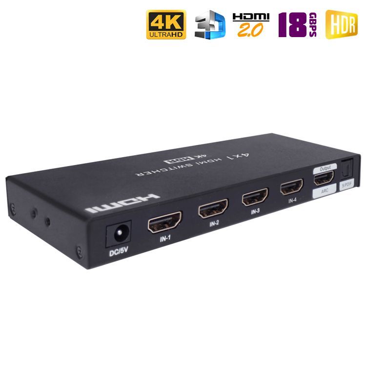 HDMI 2.0 переключатель 4x1 / Dr.HD SW 417 SLA