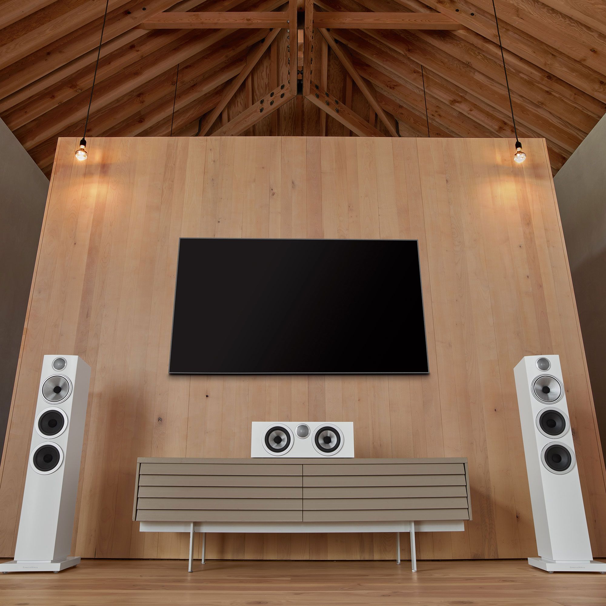 Bowers & Wilkins 704 S3 Satin White напольная АС