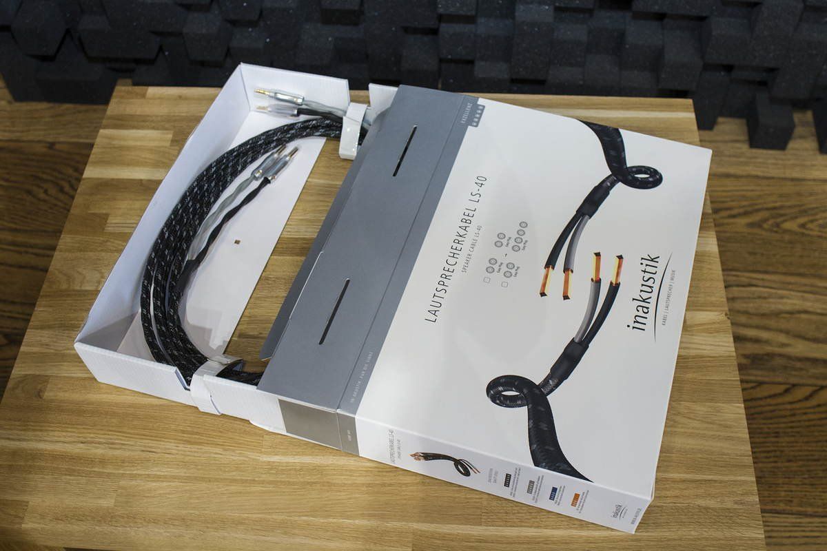 Inakustik Exzellenz LS-40 2 x 2.5 m Single Wire Exz. BFA Banana кабель акустический