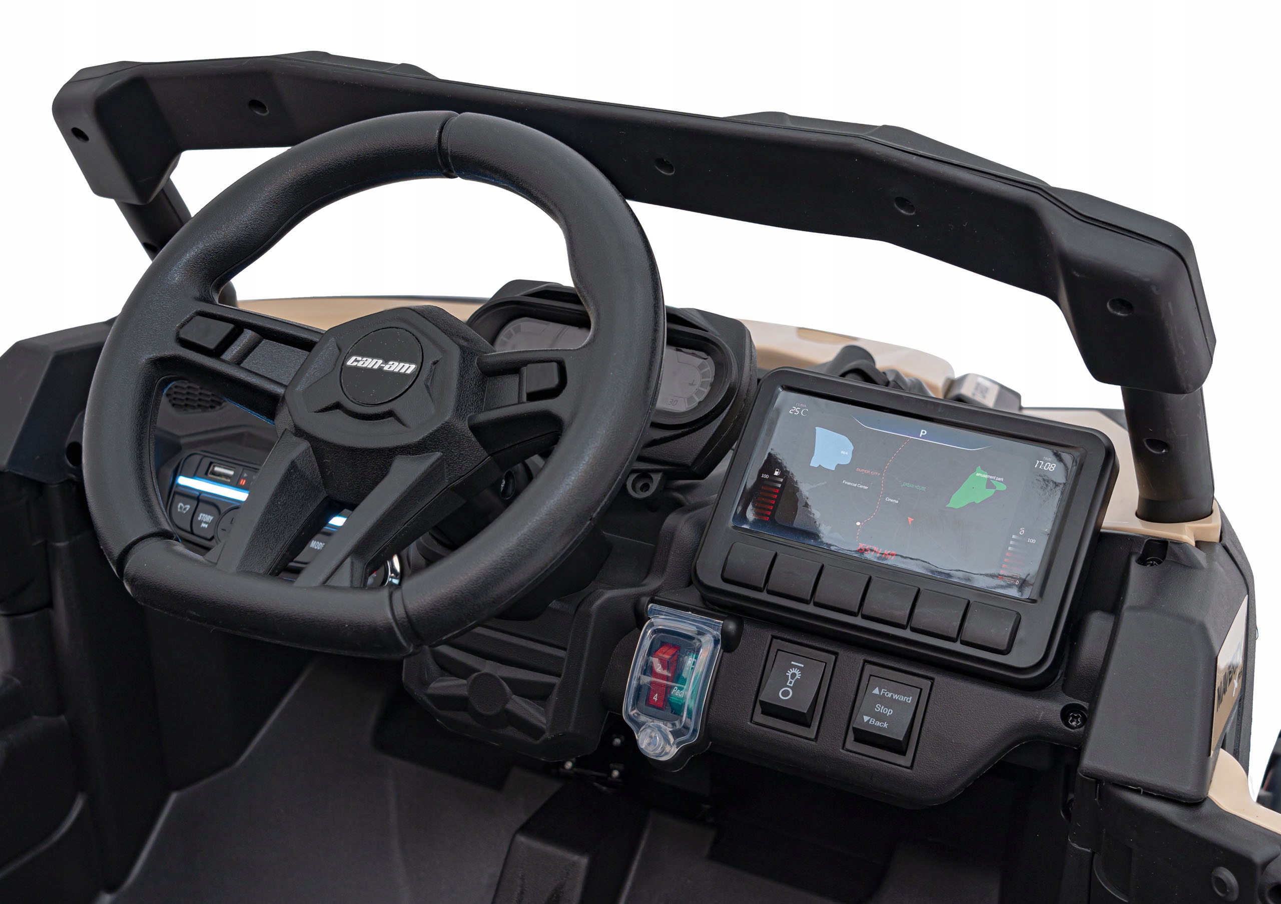 Детский электромобиль Багги Can-Am Maverick (24V, полный привод, версия RS) - DK-CA003-RS