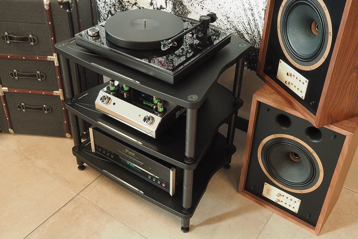 Bassocontinuo Lyra XL4 2.1 Cerbero Black h 190mm стойка