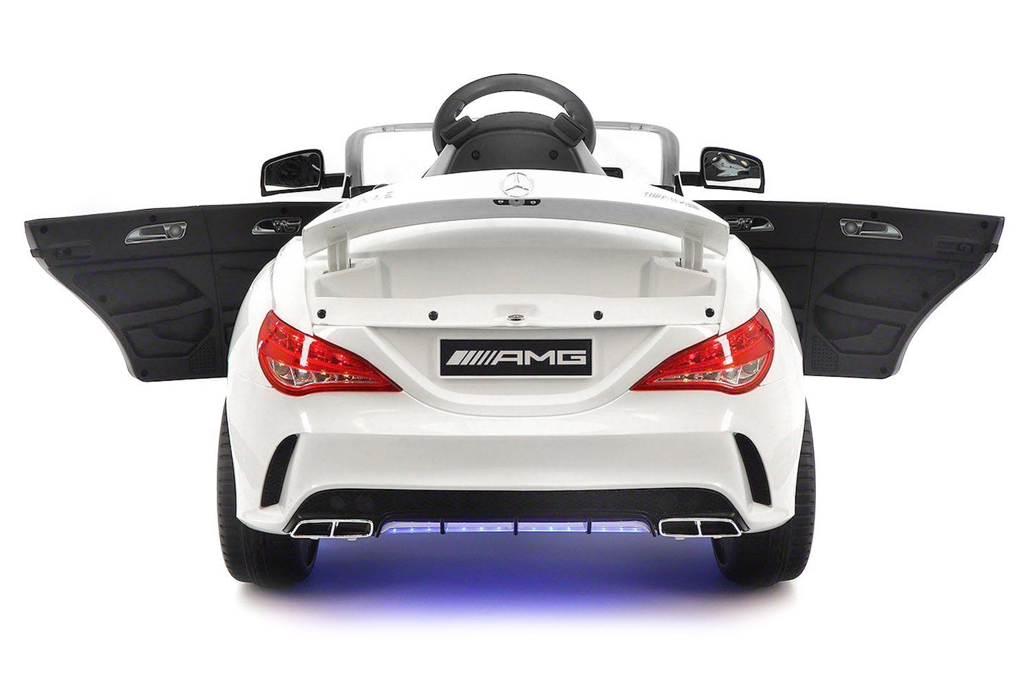 Детский электромобиль Mercedes CLA45 AMG LUXURY White 12V 2.4G - SX1538-E