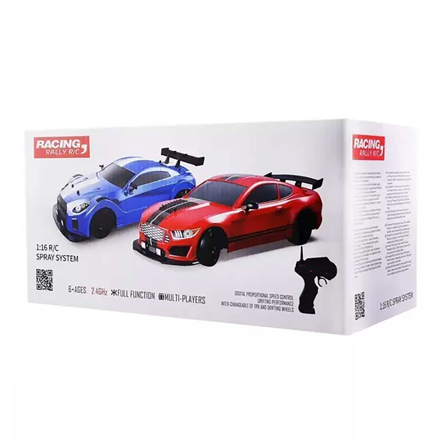Радиоуправляемая машина для дрифта HB Toyota AE86 (4WD, свет, пар, акб, 1:16) - SC16A15