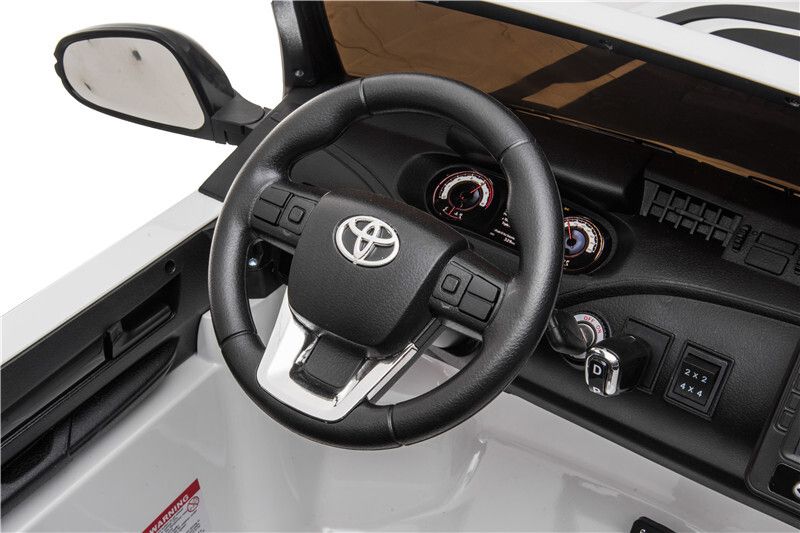 Электромобиль Toyota Hilux Rugged X 4WD 12V - DK-HL850-WHITE