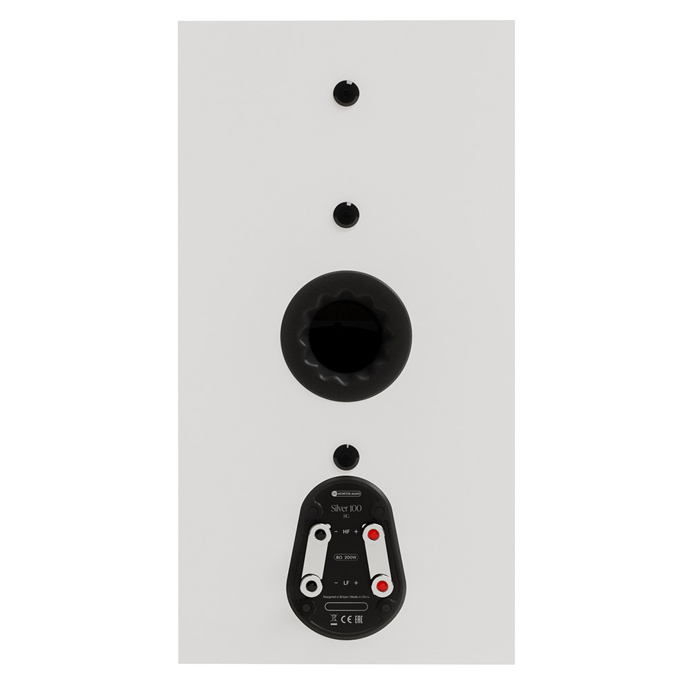 Monitor Audio Silver 100 Satin White 8G Полочная акустика