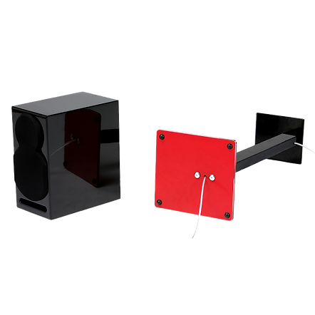 NorStone ESSE SPEAKER STAND/RED B подставки под акустические системы, красные, высота 80 см.