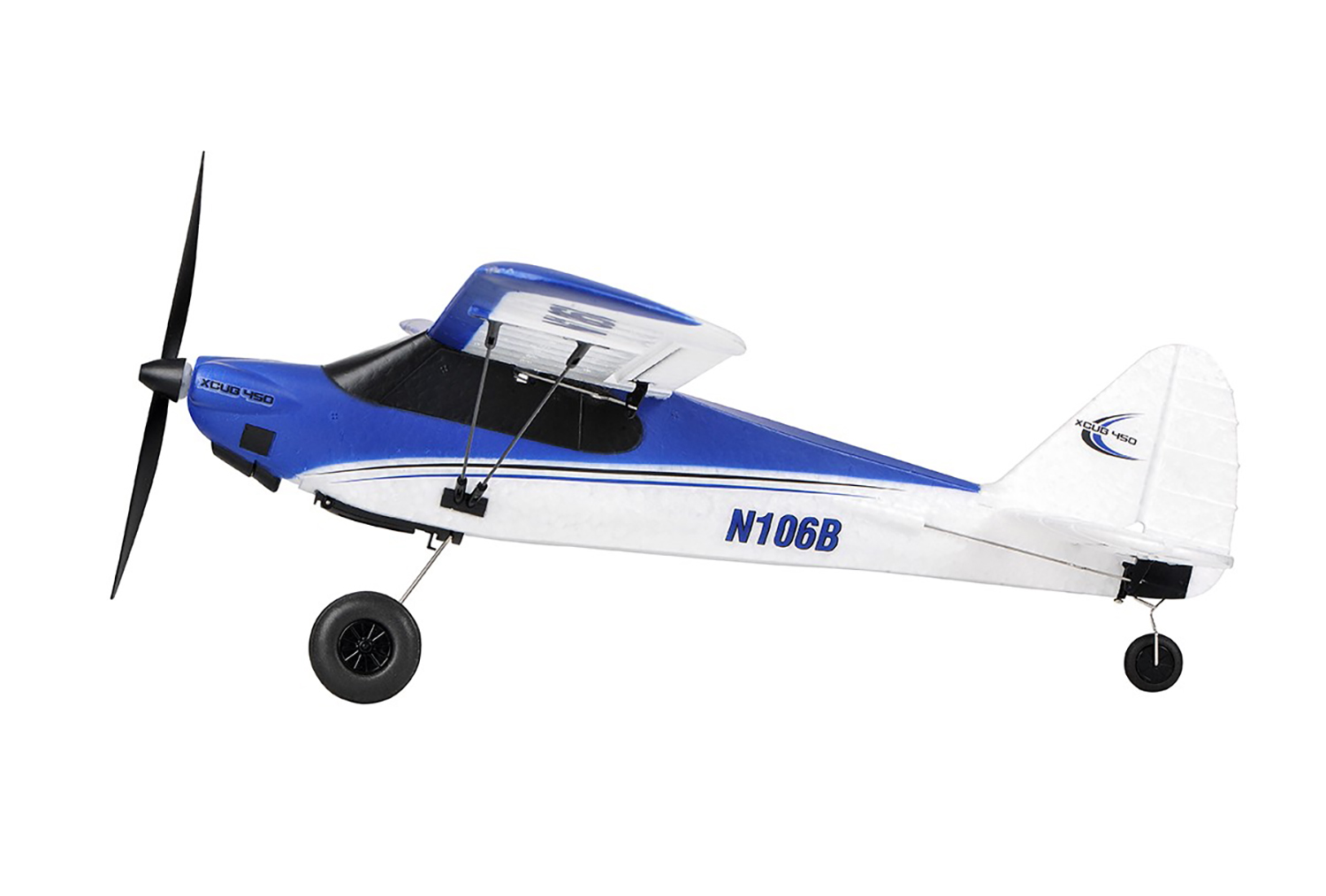 Радиоуправляемый самолет Top RC 450mm Mini Xcub with Gyro RTF - TOP106B02