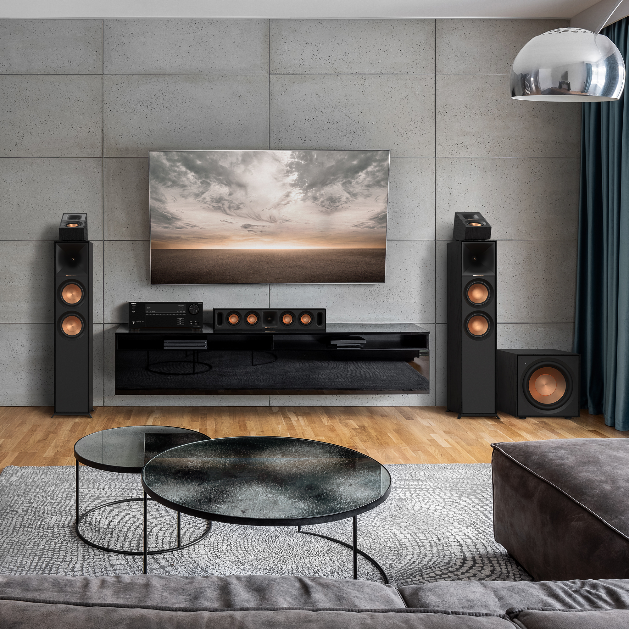 Klipsch R-600F Black Напольная акустика