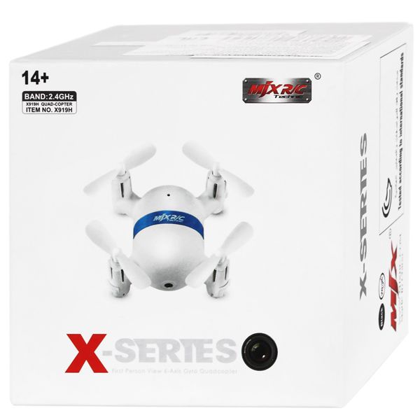 Радиоуправляемый мини-квадрокоптер MJX X919H Black WiFi FPV - MJX-X919H-BLACK