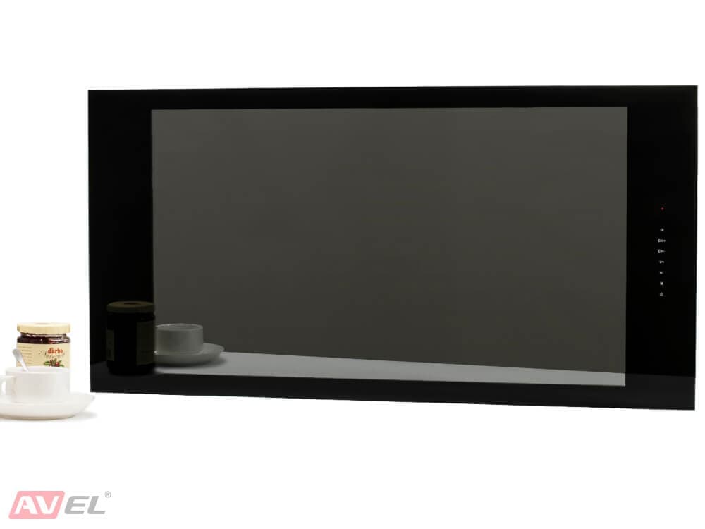 AVEL AVS320KS Black - Встраиваемый Smart телевизор для кухни