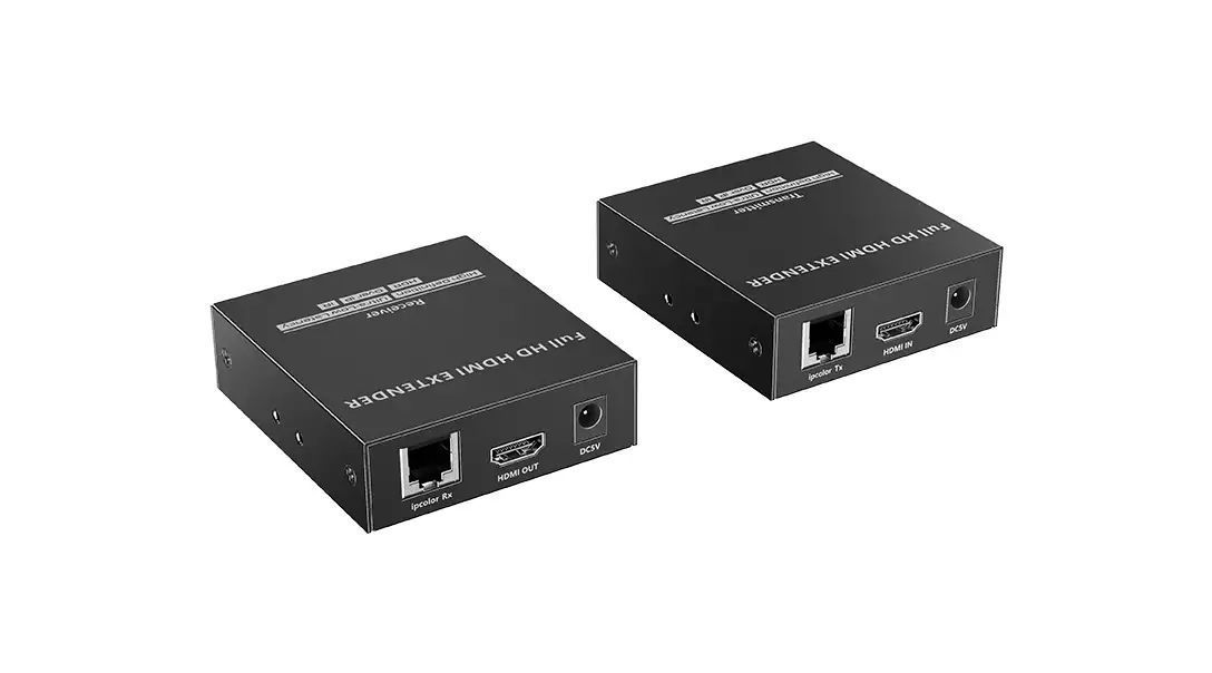 Lenkeng удлинитель HDMI по витой паре CAT6 поверх протокола IP до 150 м, ИК, аудио LKV562