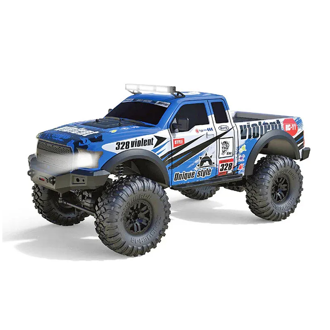 Радиоуправляемый краулер HB Beast Climbing (43 см, 4WD, 1:10) - HB-ZP1010