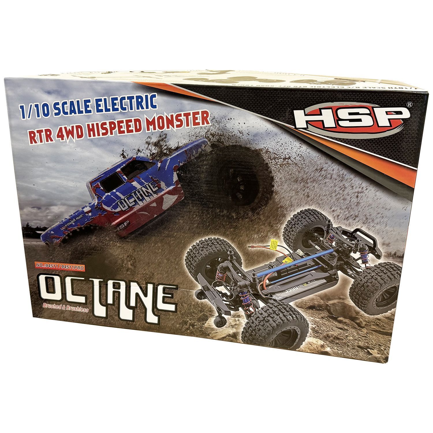 Радиоуправляемый джип HSP Octane 4WD 1:10 - 94511-51191