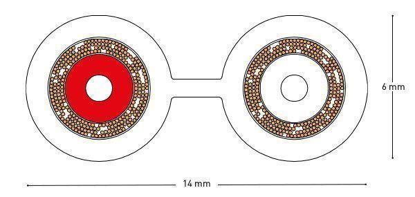 QED XT40i Speaker Cable 50 m кабель акустический катушка 50 м (QE1350)