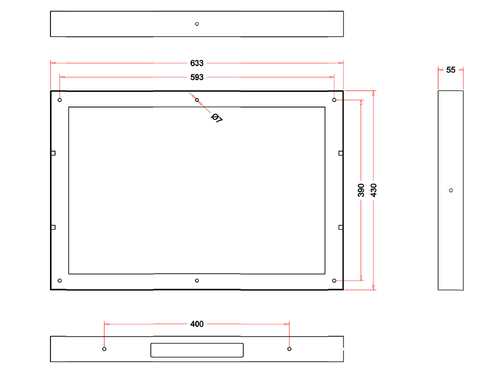 AVEL AVS245SM Magic Mirror HB - Smart телевизор в зеркале