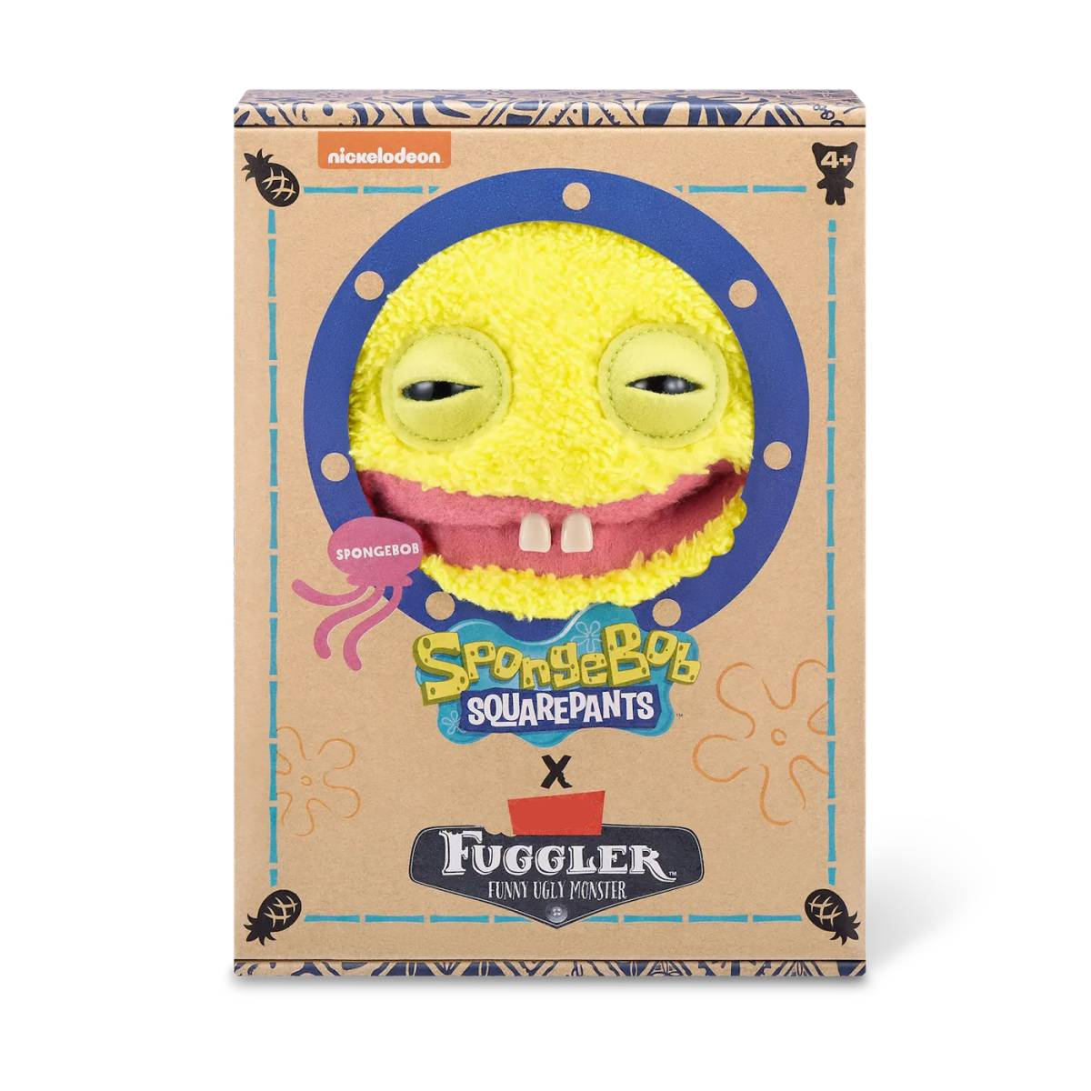 Игрушка мягкая FUGGLER Губка Боб - 15701A