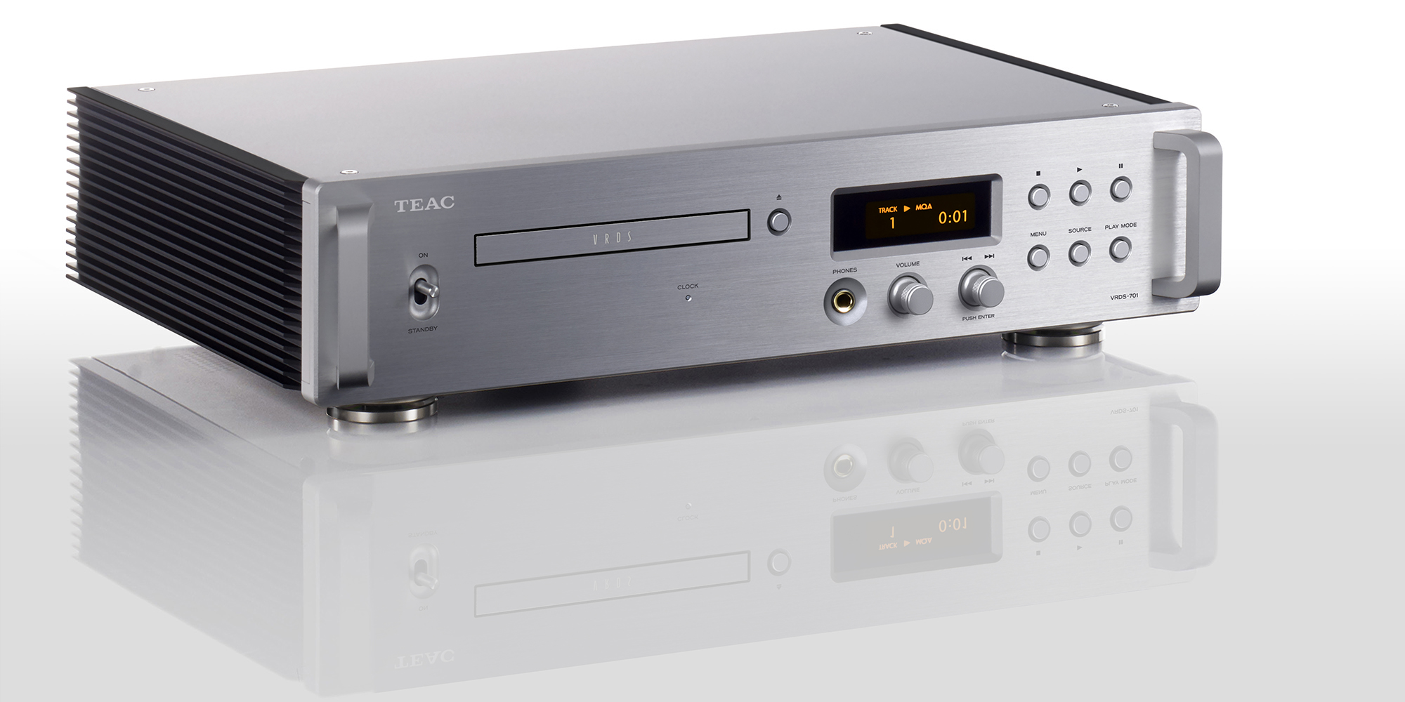 TEAC VRDS-701 Silver - CD проигрыватель