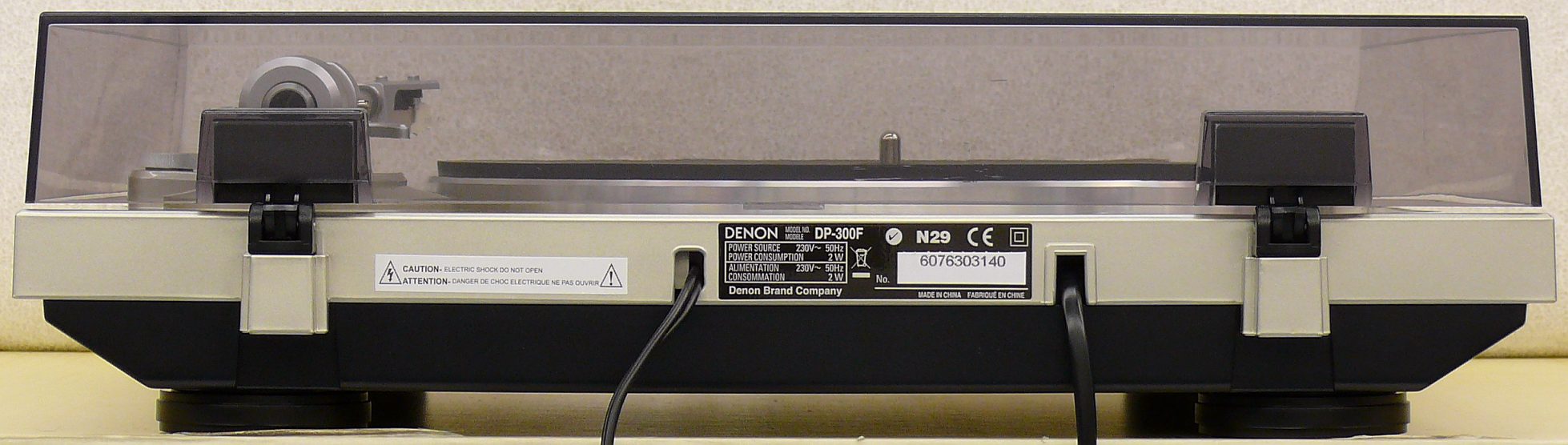 Проигрыватель виниловых пластинок Denon DP-300F Black