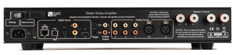 PS Audio Stellar Strata silver Усилитель интегрированный