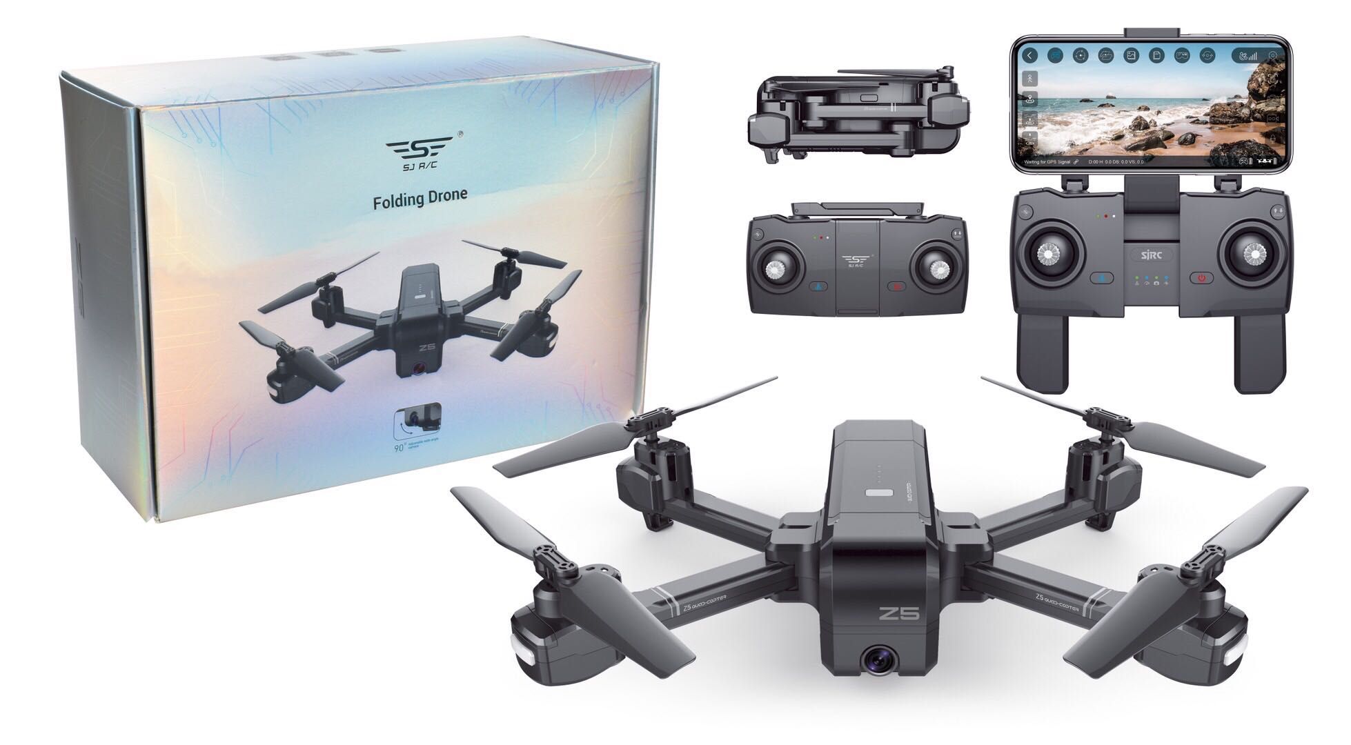 Квадрокоптер SJRC Z5 GPS FPV камера 1080P 2.4G RTF - SJ-Z5GPS1080P