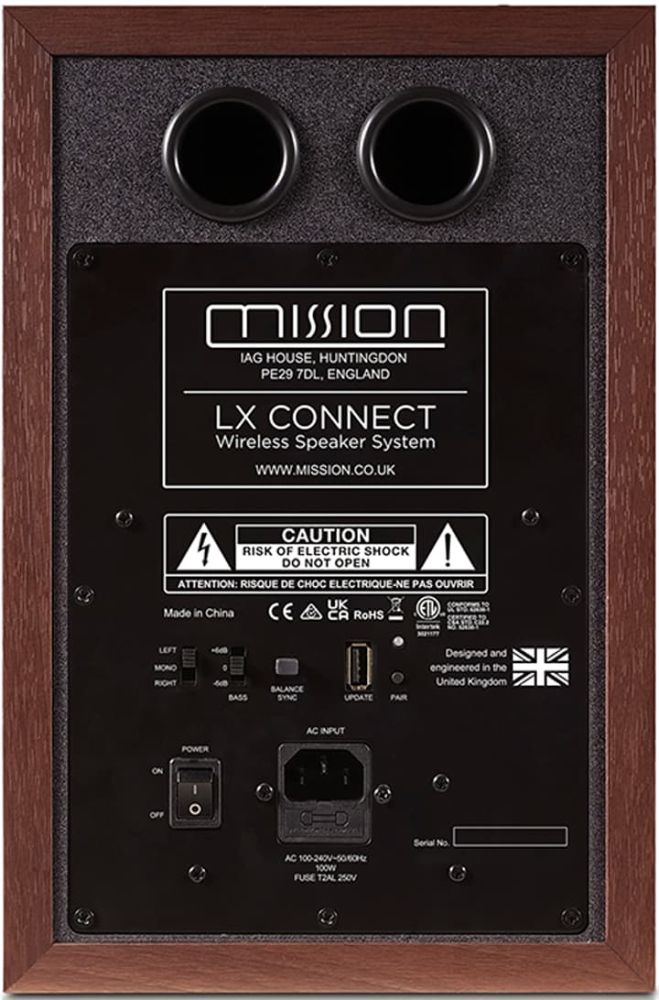 Mission LX Connect Lux Walnut Беспроводная АС