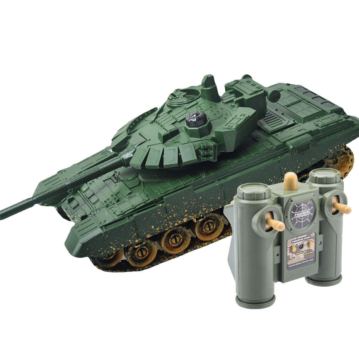 Радиоуправляемый танковый бой (советский T72 + M1 Абрамс США) - RWG99851