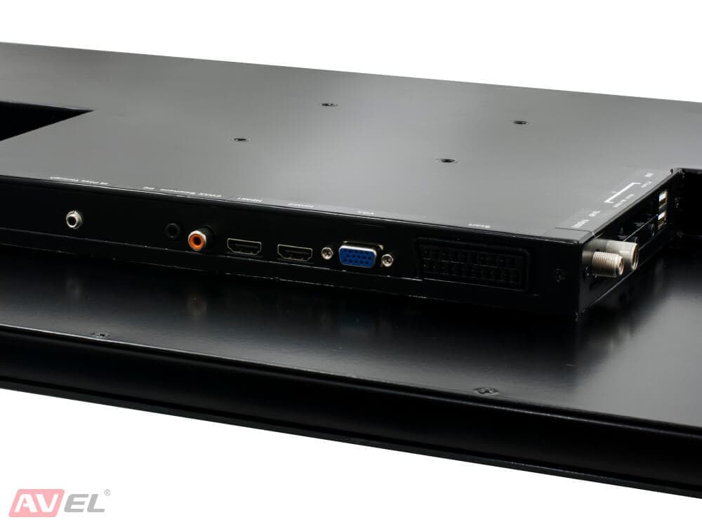 AVEL AVS320KS Black - Встраиваемый Smart телевизор для кухни