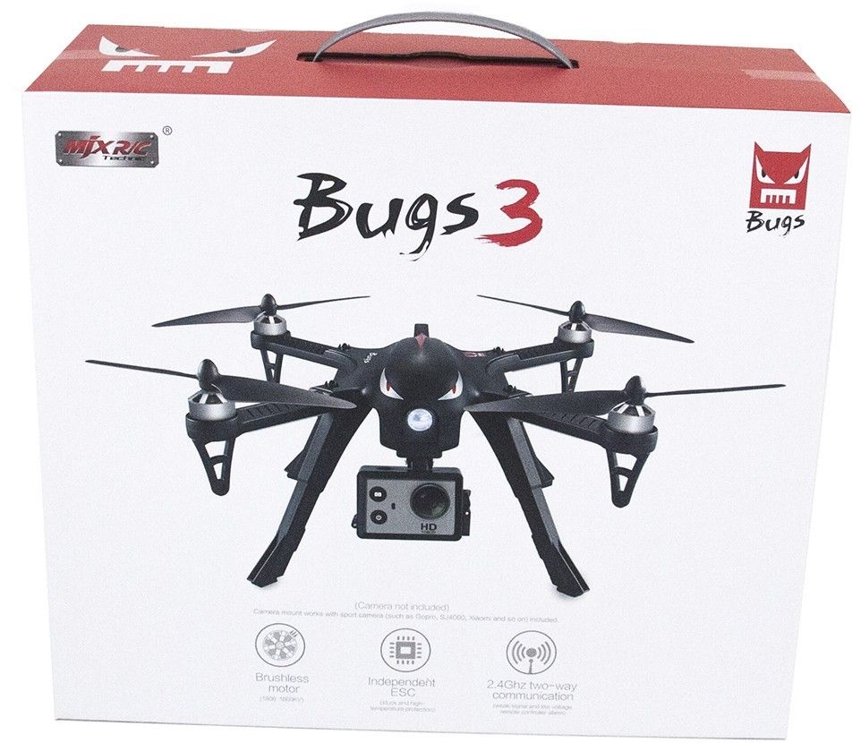 Радиоуправляемый квадрокоптер MJX Bugs 3  2.4G - B3